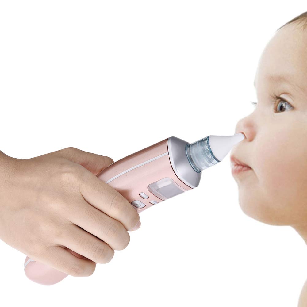 Eléctrica Aspirador Nasal de la Nariz Limpiador USB Recargable recién Nacido congestión Nasal Nasal succión de Dispositivos de Apagado automático