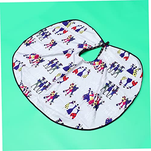 Ipetboom Capa De Estilo De Barbeiro Avental Para Corte De Cabelo Capa Para Morrer De Cabelo Xale Sal