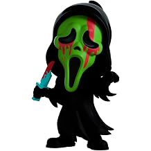 Glowing Green Ghost Face