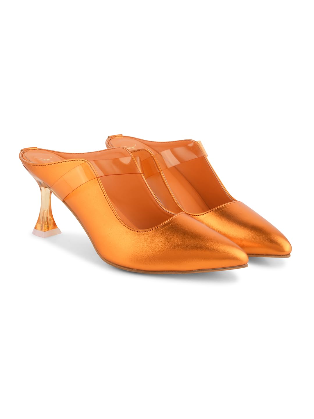JM LOOKS Stylish Fashionable Kitten Heel Sandal For Women & Girls | With Comfertable Sole | (Orange, 39) (B0D6RVSJ1H) Amazon Price History, Amazon Price Tracker