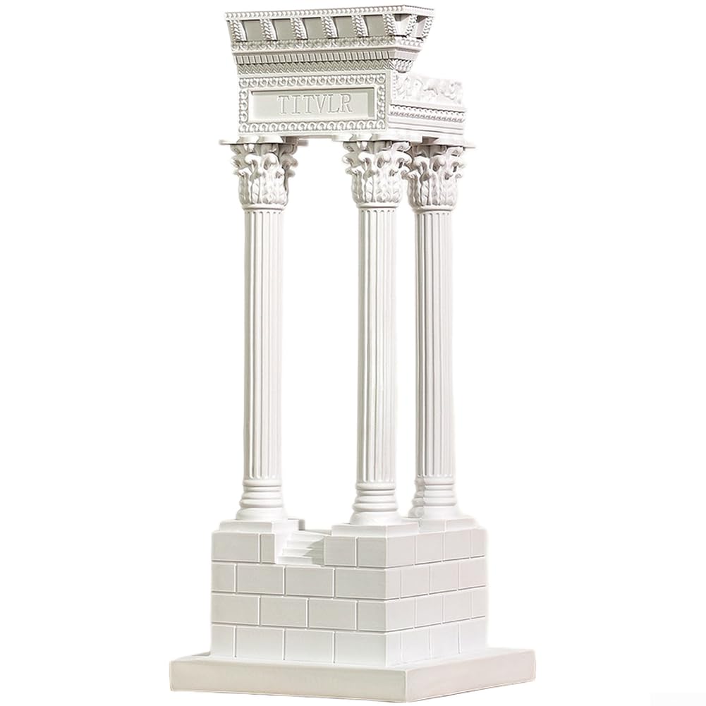 Pilar del templo FUBESK de resina, decoración interior y escultura clásica