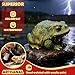 Sunthus Frog Toad Sculptures Garden Statues Yard Art Resin Decorations Outdoor Garden Decor
