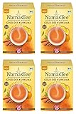 Teekanne NamasTee Gold des Kurkuma, Ayurvedische Mischung, 4er Pack (4 x 30 g)