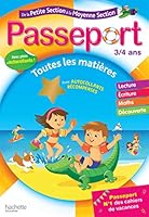Passeport Cahier de Vacances 2019 de la PS à la MS - 3/4 ans 2017016799 Book Cover