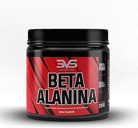 Beta Alanina Pura 200g 3VS Nutrition · 100% Beta-Alanina · Sem Sabor · Resistência Muscular · 50 doses