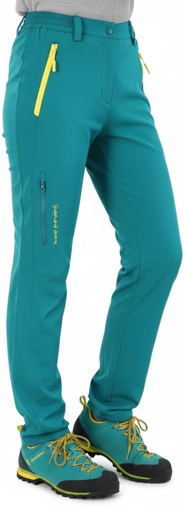 Women’s Lightweight Adventure Pants – High Waisted Quick Dry Outdoor Hiking & Travel Pants