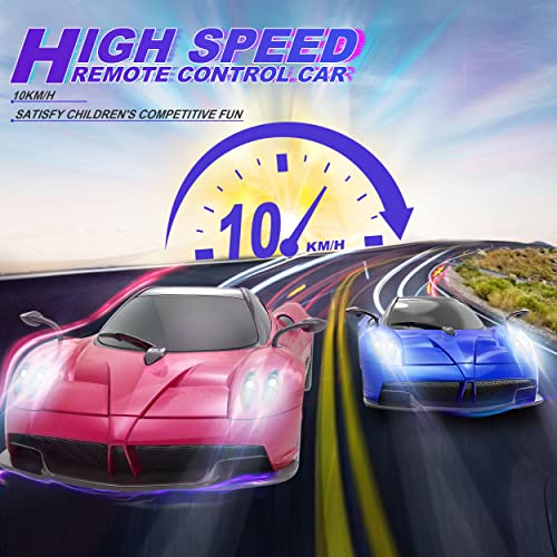 Aeroquest Pagani Huayra Remote Control Car, Official Licensed Pagani Huayra Roadster 1/24 Scale Model Racing Hobby Toy Car With Headlight For Boys,Girls,Teens And Adults (Red) #TOP1