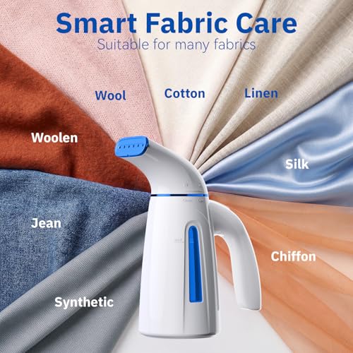 Image of OGHom Steamer for Clothes, Handheld Clothing Steamer for Garment, 240ml Big Capacity 700W Portable Travel Steam Iron (Only for 120V)