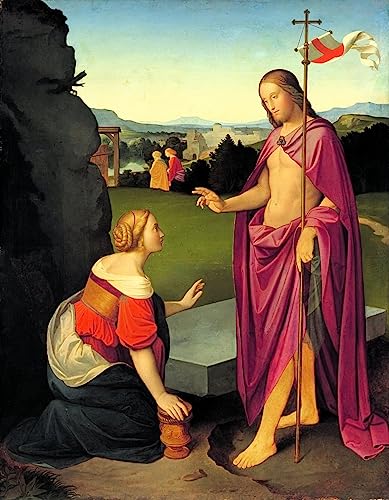 Affiche impression d'art Friedrich Overbeck Matin de Pâques, grand tableau mural 60x90cm