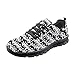 HUGS IDEA Animal Puzzle Chaussures de course légères en maille pour femme, chien, 43 EU