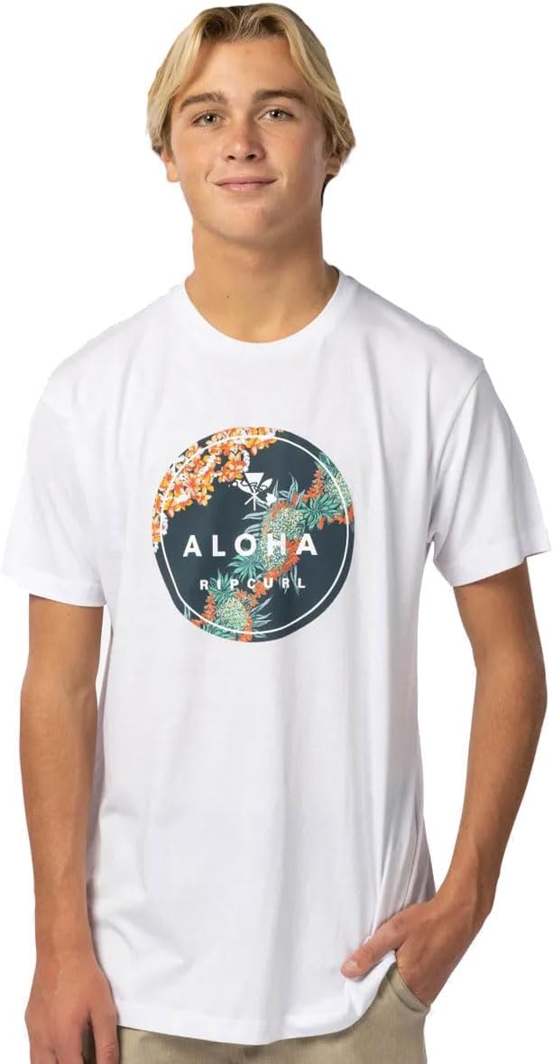 Rip Curl Aloha T-Shirt - Classic White