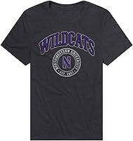 Vista 8 de Campus Lab Official NCAA Classic Seal Collegiate Classic Ring-Spun T-Shirt Unisex for Men & Women Collection