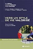  Vers un style de vie valorisé: Manuel d\'utilisation du programme OPTION