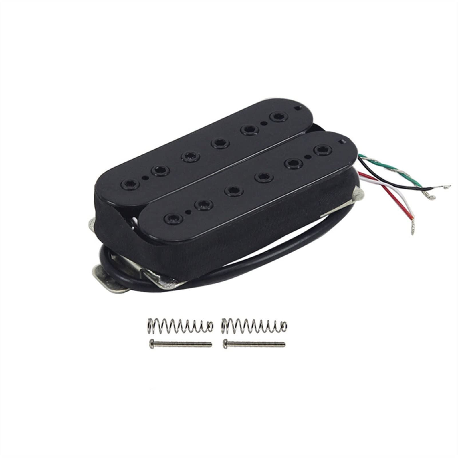 pastilla de guitarra eléctrica Recogida De Guitarra De Fretón Sin Cabeza Sin Cabeza Para 6 Cuerdas De Guitarra Eléctrica Negra guitarra eléctrica pastillas
