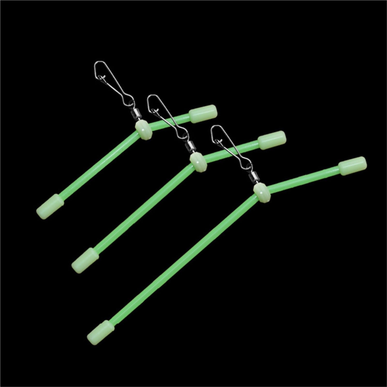 50 Conectores de Equilibrio for Pesca, 7/10/12/15/20/25 cm, Tubo PVC Luminoso, Aparejos, alimentador antienredos, Accesorios for Peces para la Pesca