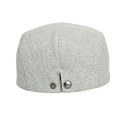 Withmoons Ivy Cap Straw Weave Linen-Like Cotton Cabbie Newsboy Hat Mz30038 thumb #2