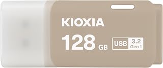 KIOXIA Former Toshiba Memory U301 128GB USB 3.2 Gen 1 Flash Drive - High-Speed, Compact, with 5 Years Warranty (Warm Gray) Price In India