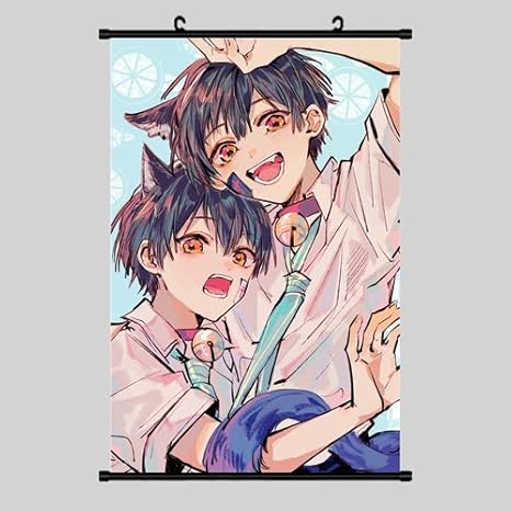 Amazon Com Dmcmx Poster De Hanako Kun Yugi Amane Yugi Tsukasa Con Diseno De Personajes Del Juego De Anime Para Colgar En La Pared Home Kitchen