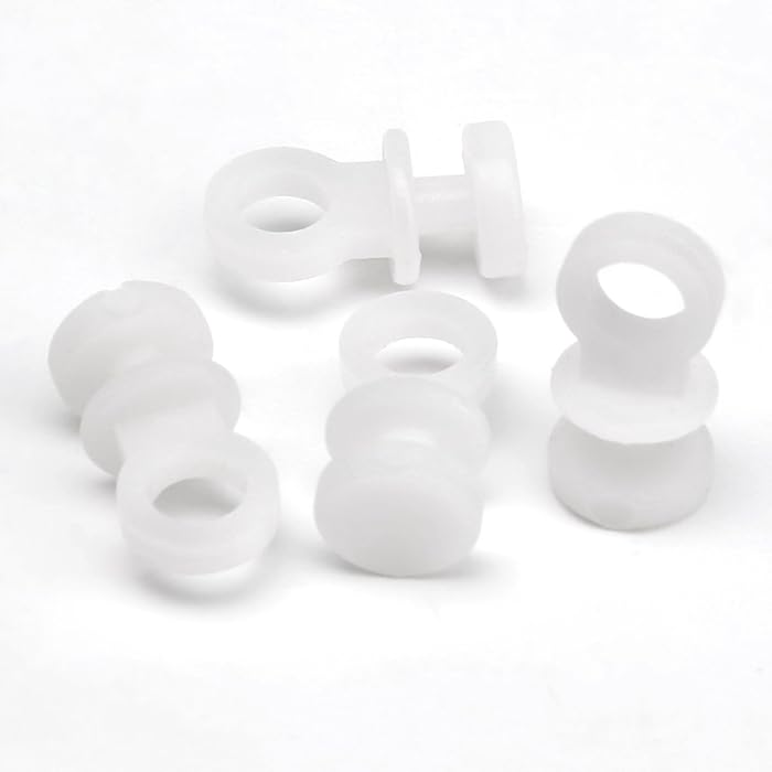 Buy 50x Plastic Window Glider Curtain Track Carrier Slide Wheels