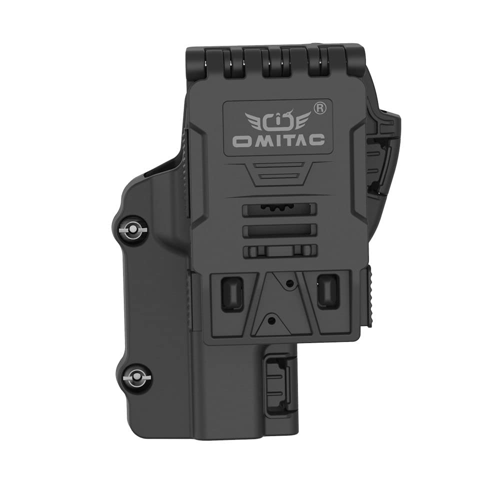 Clip da Cintura per Beretta 92 con Rotazione a 360°, OWB per 92FS 98fs, Mano Destra, Indice Liberazione Automatica, Esterno alla Cintura