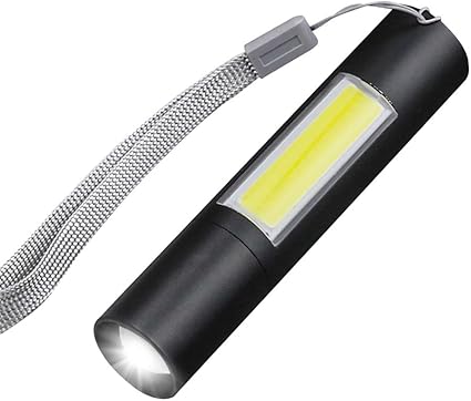 Amazon Aitoo Led懐中電灯 高輝度 小型 Cob作業灯usb充電式 スマホに充電 ズーム式 4照明モード ハンディライト防水 耐衝撃 軽量 作業 アウトドア 防災 対策 地震 停電 お散歩 夜釣り Aitoo 懐中電灯