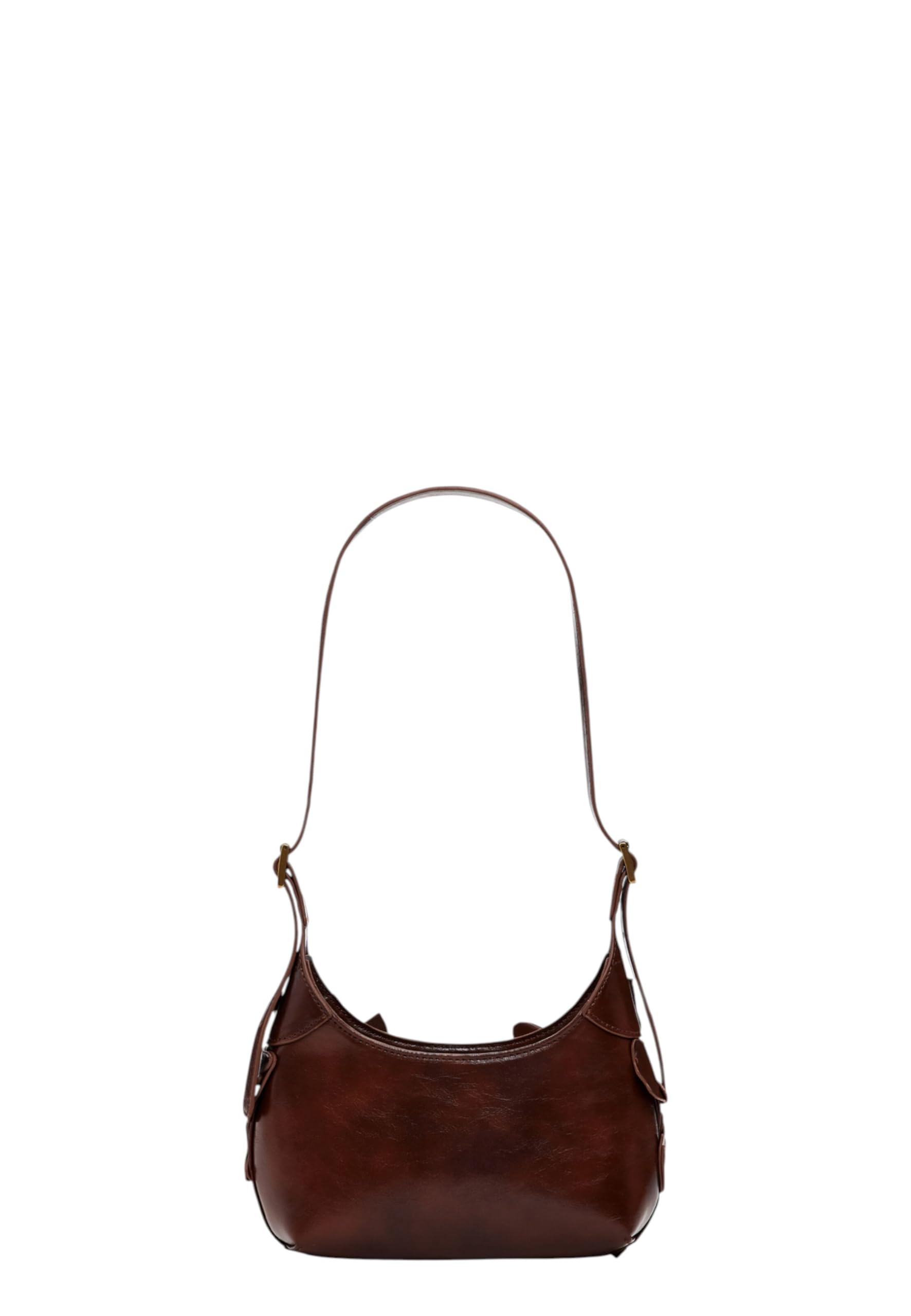 Desigual Bag_Reprise Choco Valenti, Accessori Borsa A Corpo in PU Donna, Marrone, One Size
