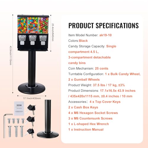 commercial vending machine high capacity 1200
