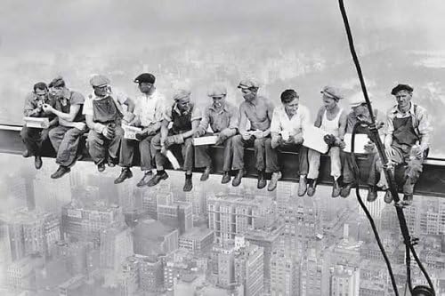 Lunch On a Skyscraper Poster 36x24