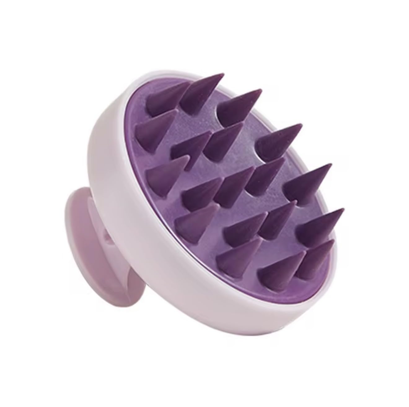 Scalp Massager Shampoo Brush Soft Silicone Bristles for Wet Dry Use Anti-Dandruff Ergonomic Handle for Men Women All