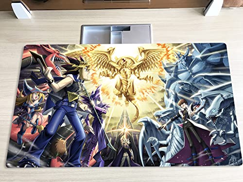 Neue Mlikemat Playmat Swordsoul of Mo Ye Swordsoul Supreme Sovereign TCG CCG Sammelkartenspielmatte ohne Zonen + Gratis Tasche (ZD014-406-K-No Zones)
