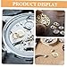BIUDECO Clock Repair Tools Metal Nuts Gaskets and Washers Set for Wall Clock Assembly Repair