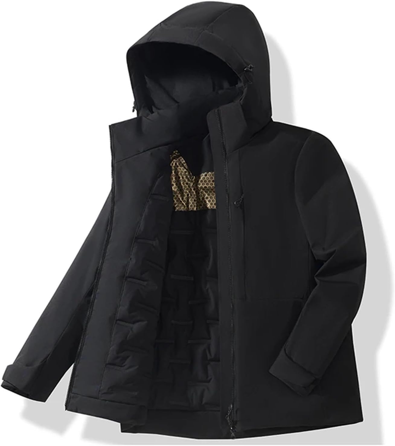 Waterproof Fleece Jacket Windproof Thermal Windbreaker for Women Hiking Camping Skiing Climbing