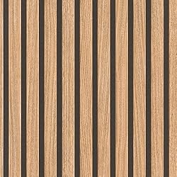 Rasch Papel pintado 278408 -con aspecto de madera, paneles de madera 3D en aspecto moderno Skandi (10,05 x 0,53 m)