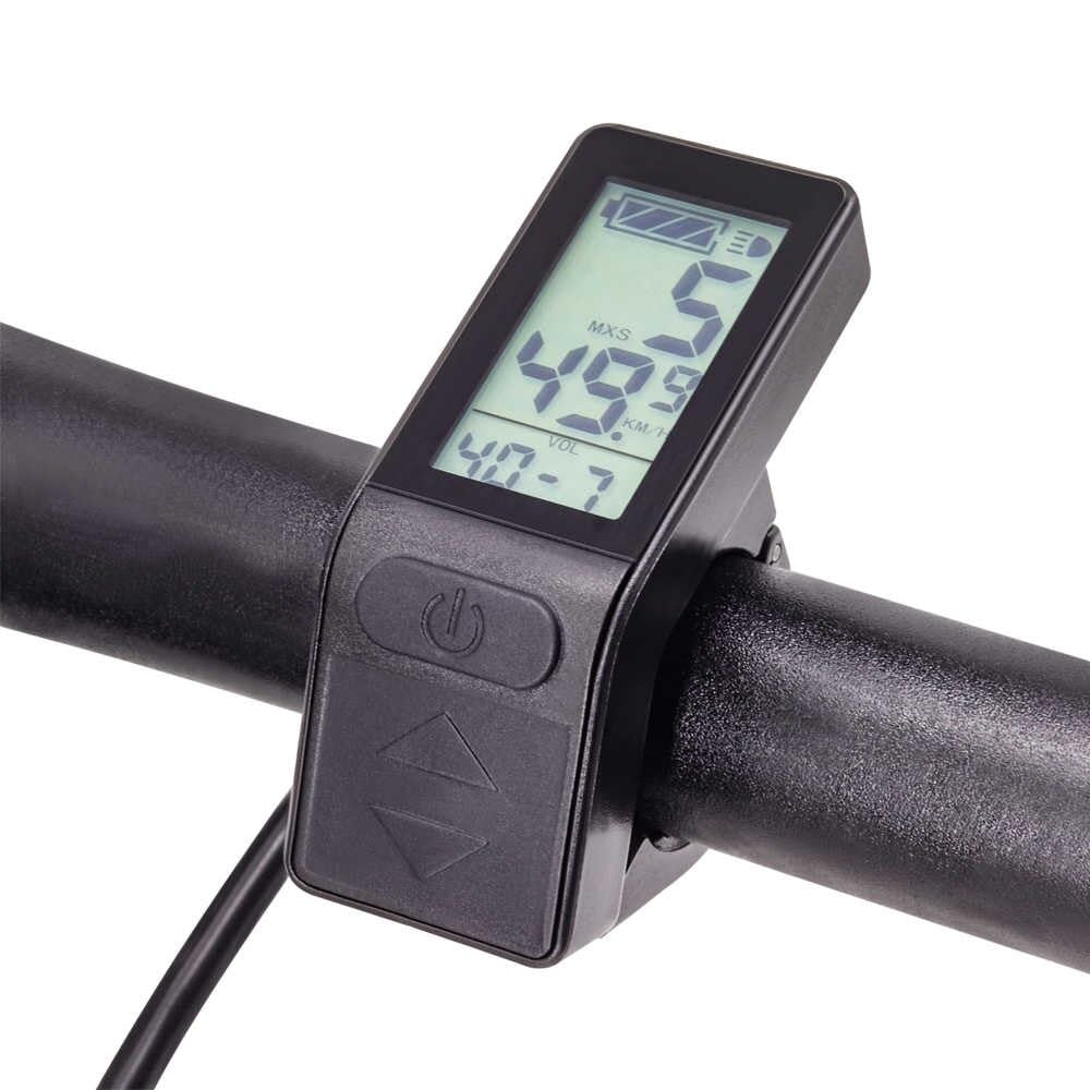 Afficheur KT-LCD4, 5 Pin, Ordinateur de Bord, écran LCD, E-Bike, vélo électrique, Pedelec, 24V/36V/48V