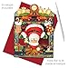 SANTORO Swing Card, Christmas 3D Pop Up Greeting Card - Father Christmas, Santa Claus, For Kids, Family, Festive, Seasonal, Xmas