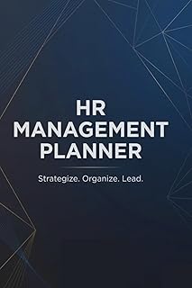 HR Management Planner: Recruitment, Payroll & Employee Tracker Log Book for HR Professionals