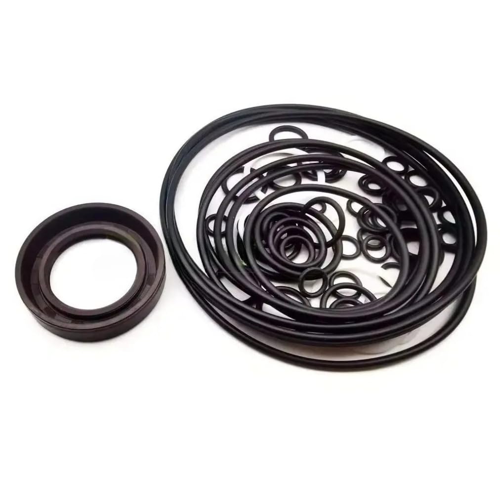 O Ring Seal Kits, Compatible with Kawasaki K3V63DT K3V63DTP Piston Pump Gaskets, K3V63 Hydraulic Pump Replacement Part