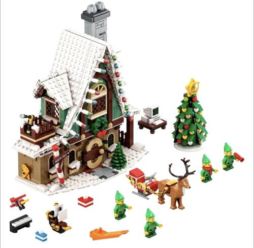 LEGO 10275 Elf Club House Christmas Cabin 18+(1197 Pieces)