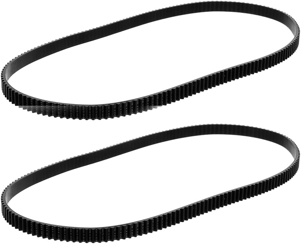 Zerodeko Replacement Bread Machine Drive Belt 175 Teeth Rubber Bread Maker Accessories 2pcs Parts Maintenance