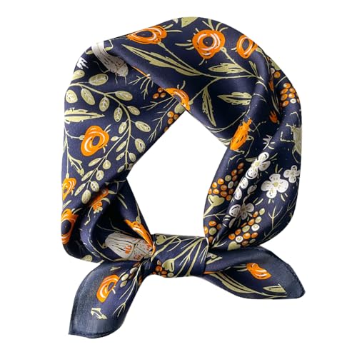 MEISEE 100% Mulberry Silk Scarfs Small Square Scarf 21