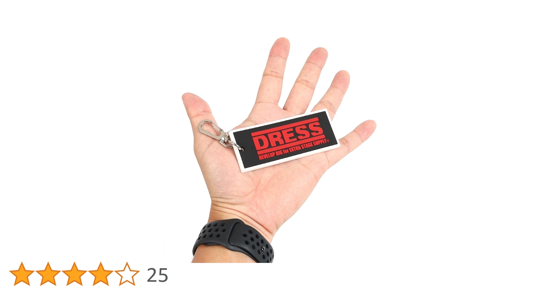 Amazon | [ドレス] ラバーキーホルダー S 釣り小物 釣り 釣り用