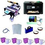 Double station 11oz 15oz Mugs Press Machine Sublimation WF-3720 Printer CISS KIT