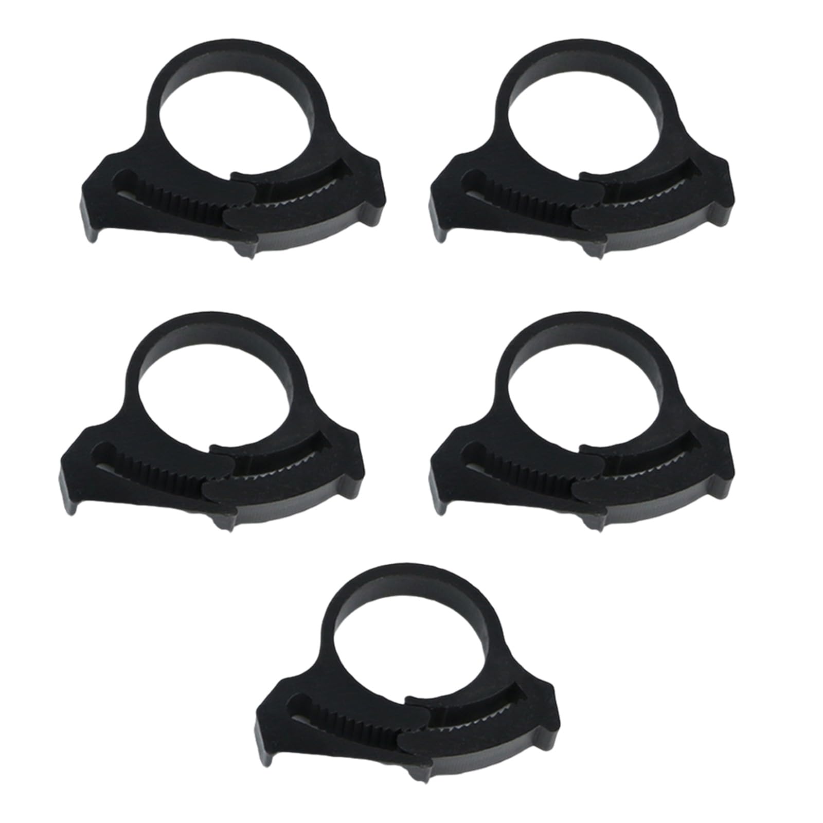 Tsophreniq Multicolor 5Piece Easy Installation Pipe Fasteners For Efficient Greenhouses And Garden Irrigation Tubing Clamps Water Hose Clips Agricultural Pipe Clamps