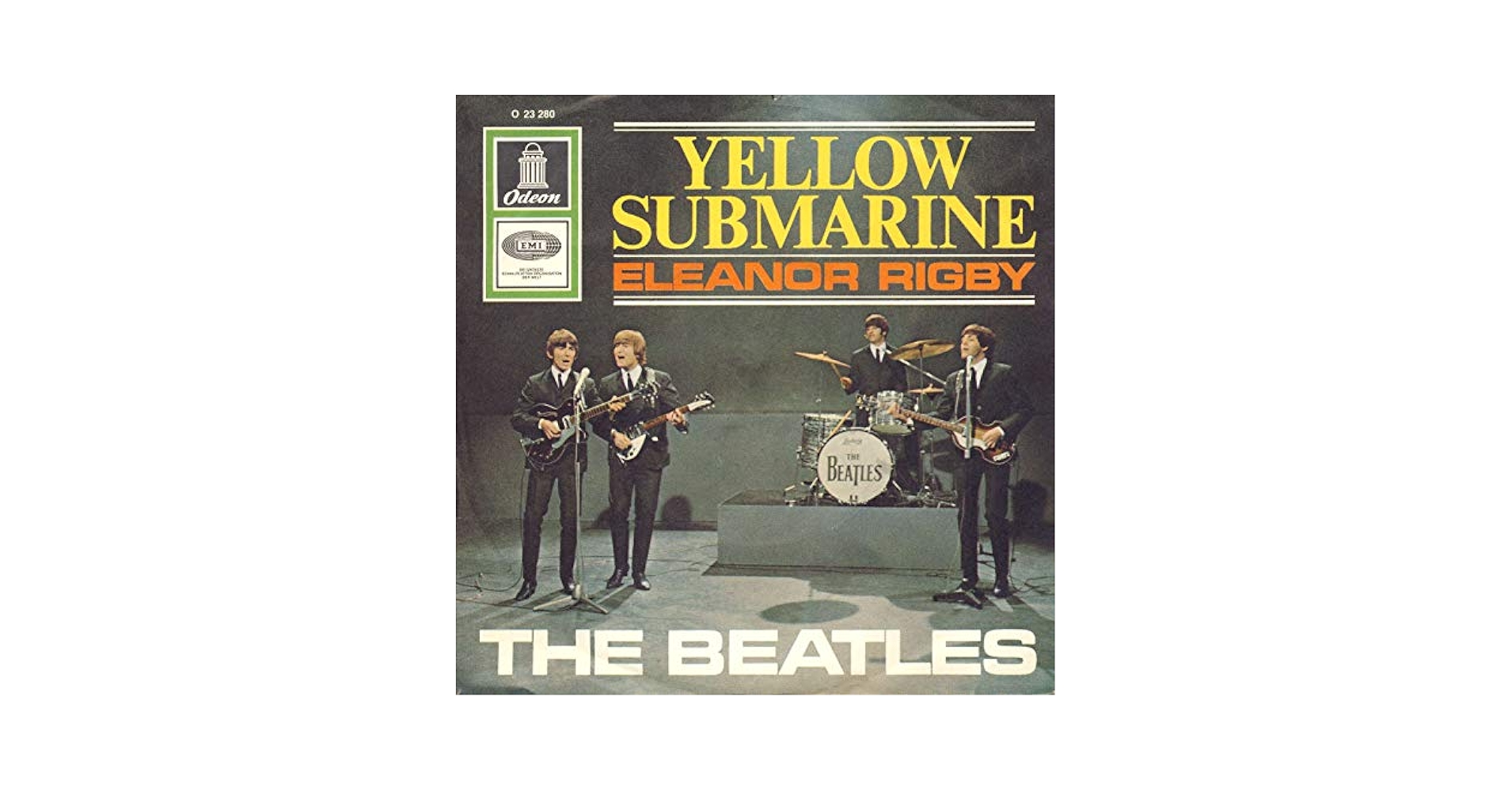 Yellow Submarine / Eleanor Rigby. The Beatles Stereo by