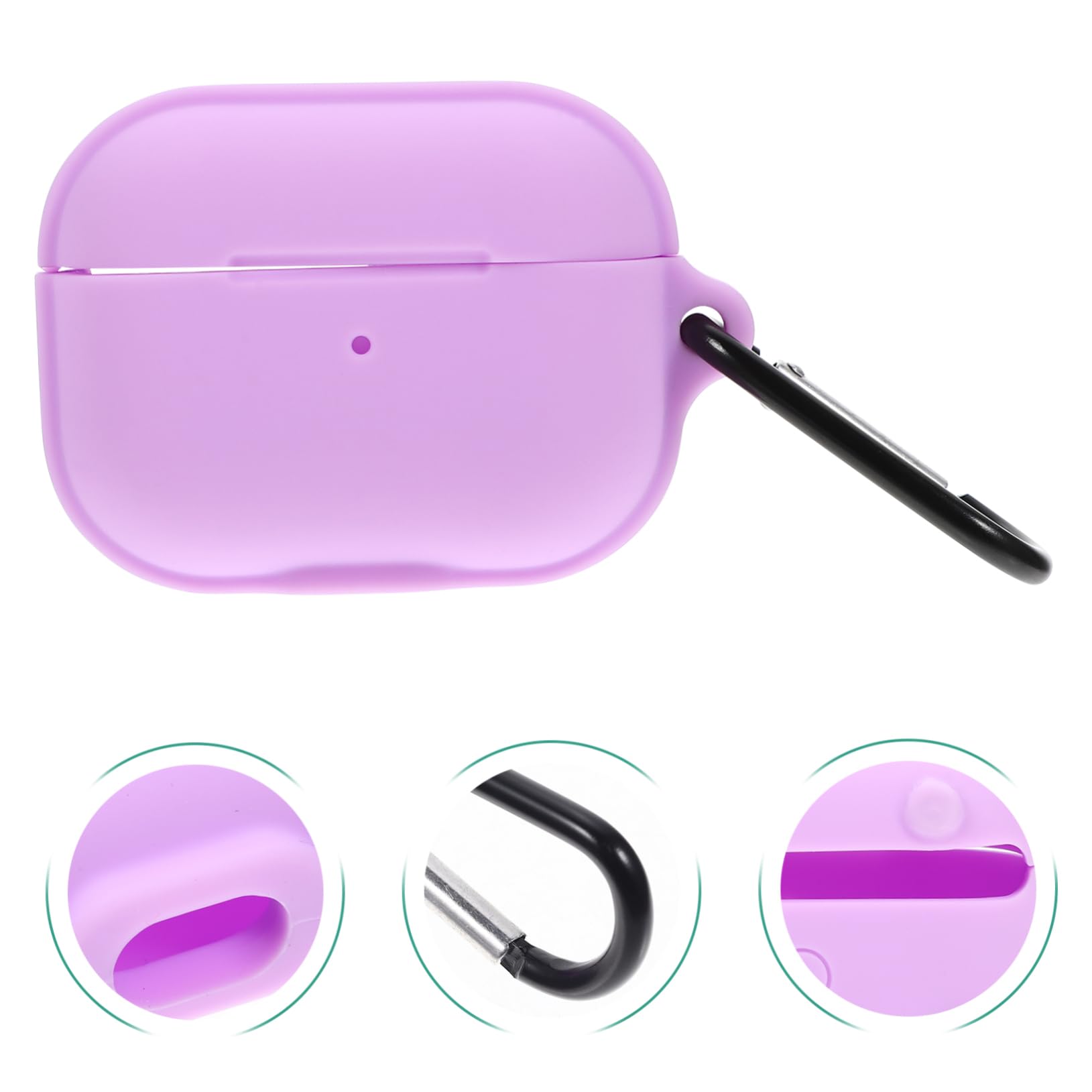 Uonlytech 5 Piezas Caso de Auriculares Protector de Auriculares Funda de Transporte para inalámbricos tamishome Light Box Funda Protectora para Caja de