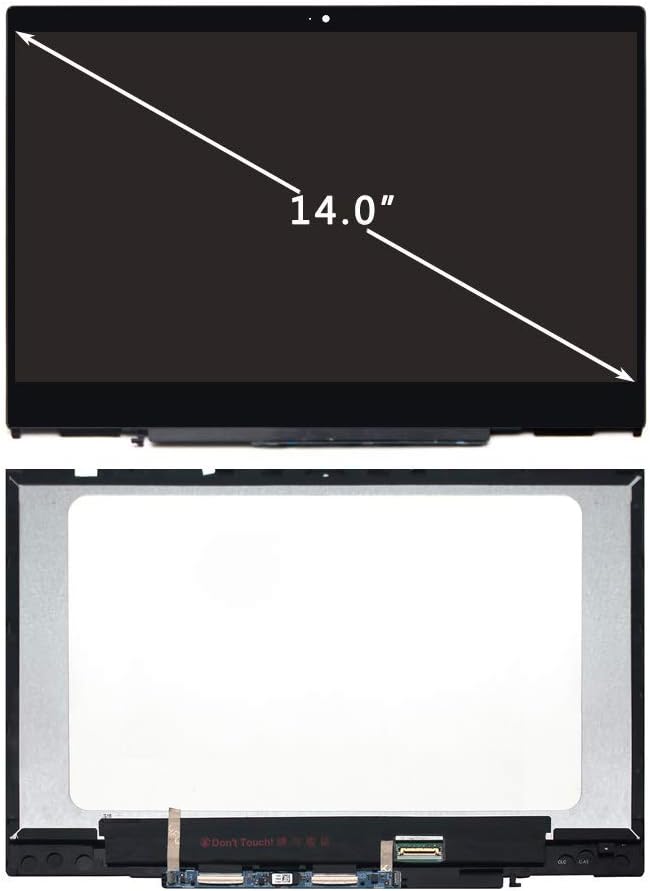 LCD Touch Screen Replacement for HP Pavilion X360 14-CD 14M-CD 14T-CD 14M-CD0003DX 14M-CD0001DX 14M-CD0005DX 14M-CD0006DX L20554-001 L20551-001 L18192-001 L20552-001 L20555-001 Assembly FHD