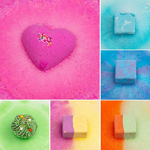 10 Bath Bombs for Kids, Bath Bomb Gift Set, Girls Bubble Bath Natural Bathbombs, Shea Butter Dry Skin Moisturize, Fizzy Spa for Her Mom Women Kid, Birthday Gifts - Image 4