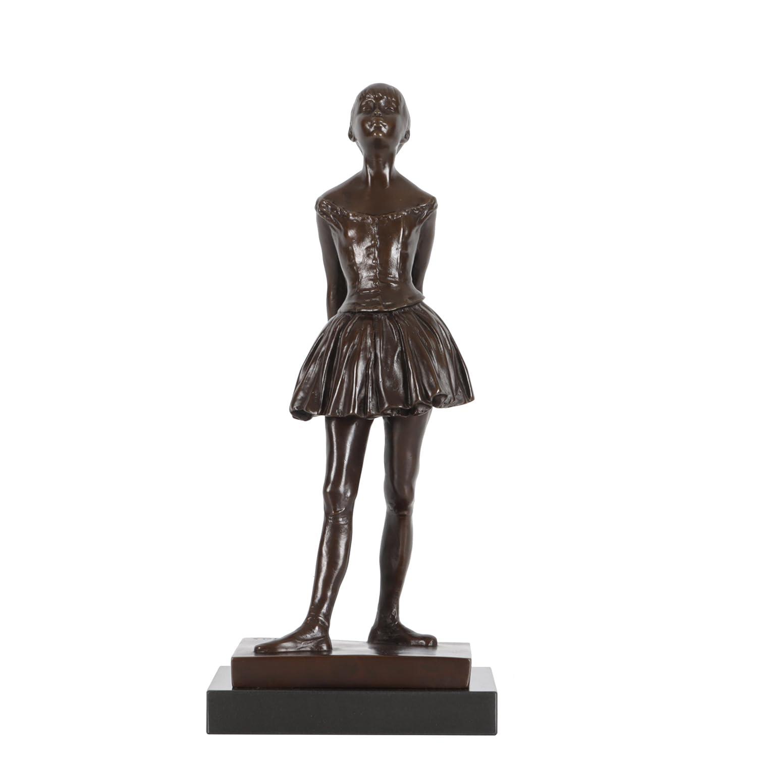 Bronze Little Dancer Aged Fourteen Statue by Degas Ballerina Art Famous Sculpture Replica Home Decor Gifts