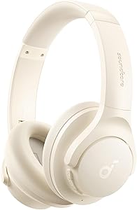 Soundcore Q20i Wireless Bluetooth Headphones, Noise Reduction Headphones by Anker, Over Ear Headphones, Up to 40 Hours of …