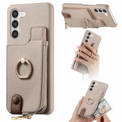 Coque protection Samsung S23 Plus portefeuille cuir idéale pour voyager léger